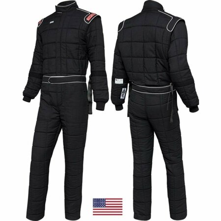 SIMPSON SAFETY Drag SFI-15 Racing Suit, Black - Medium SIM4902231